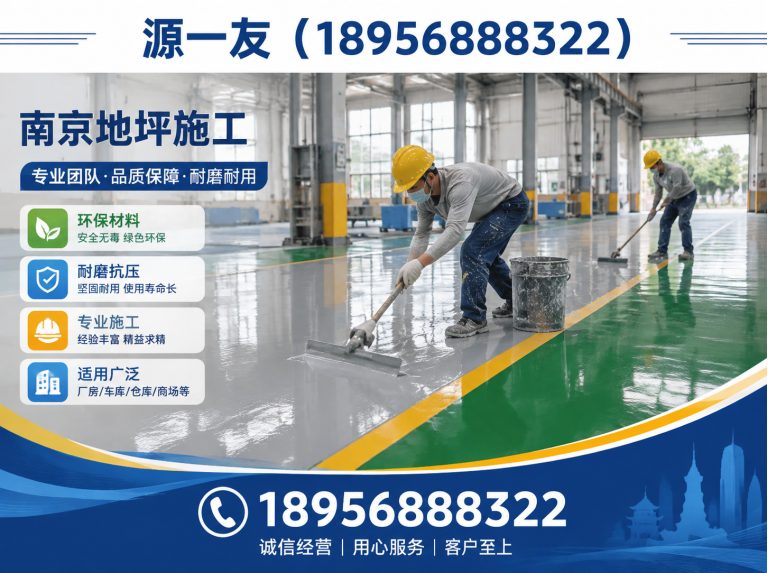 浦口区南京地坪施工展示图